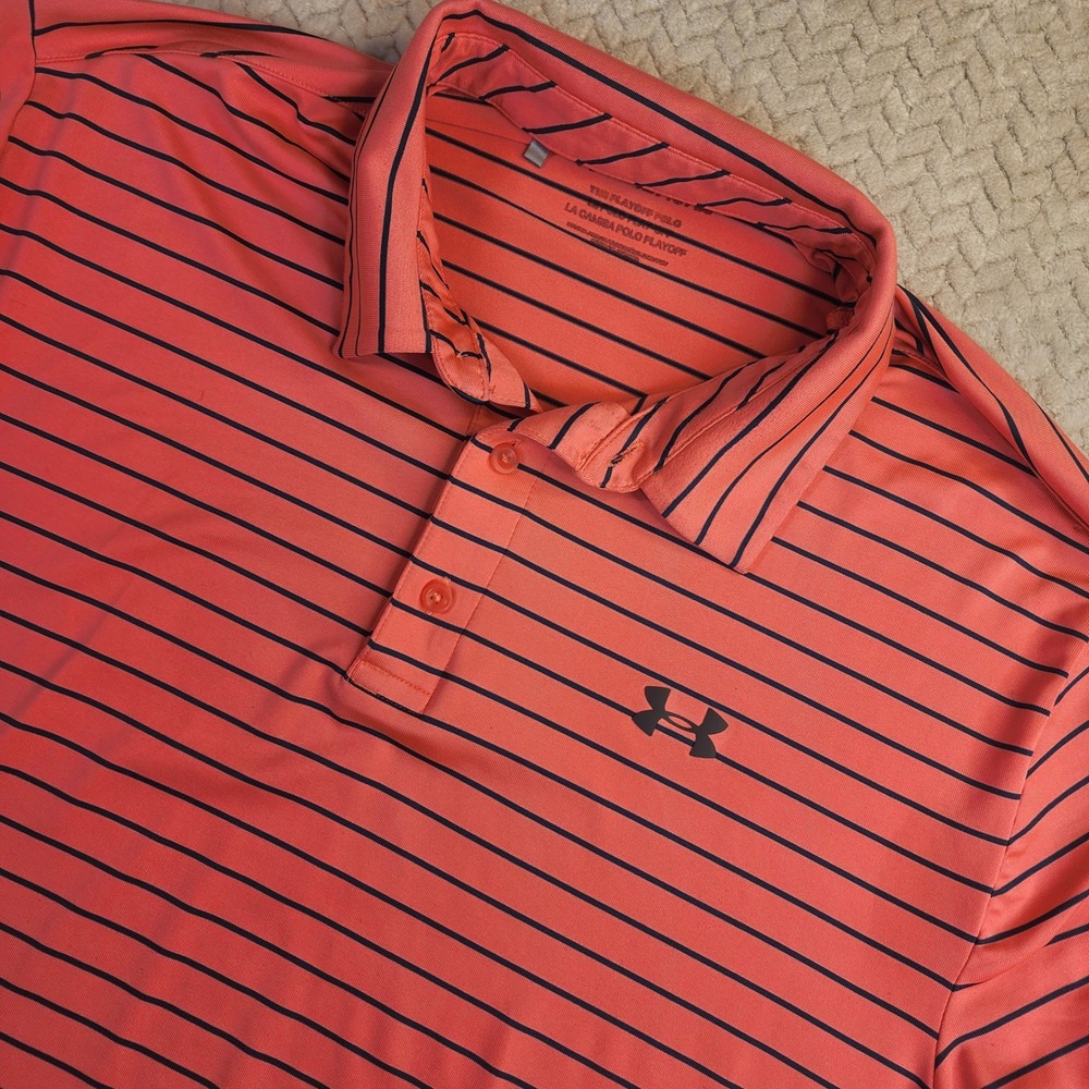 Under Armour Men's‎ Playoff 2.0 Striped Golf Polo Shirt